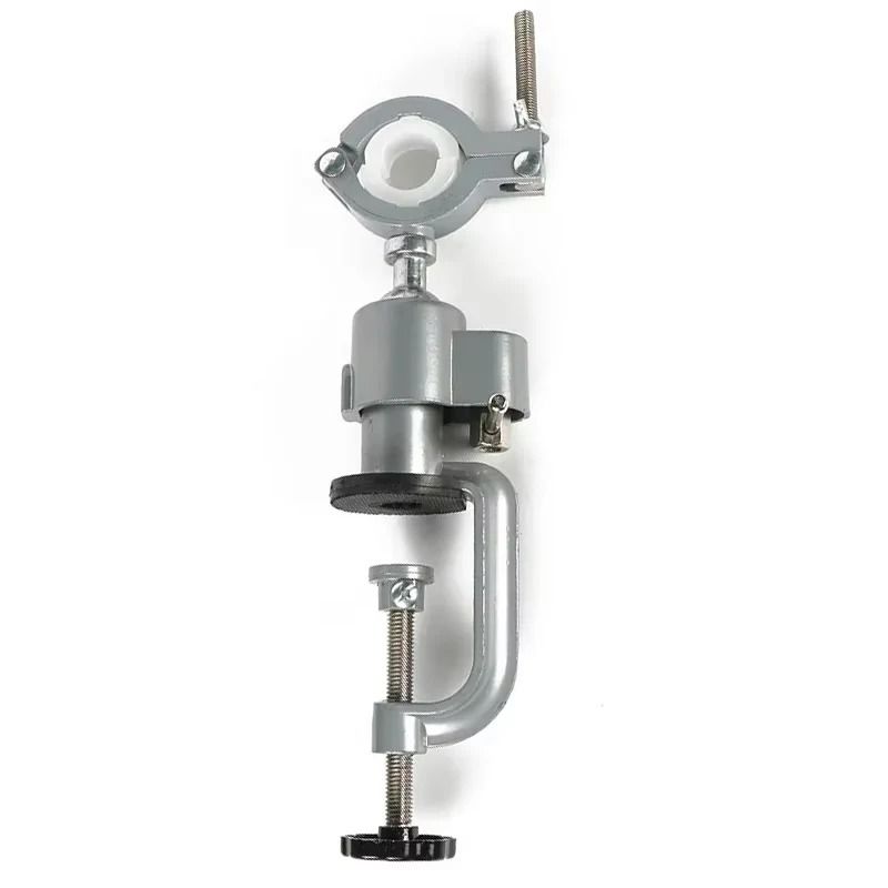 360 Aluminium Alloy Table Swivel Vise Drill Holder 2