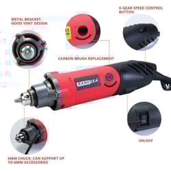 high-power corded rotary tool kit