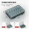 Thickened Grid Tool Parts Storage Box 9