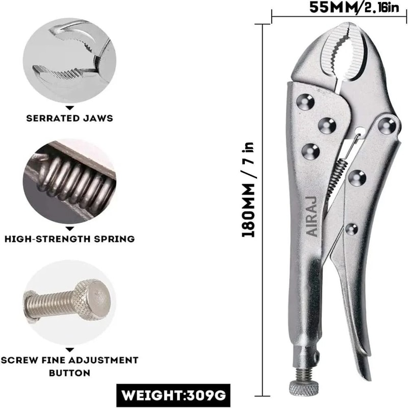 7Inch Multifunctional Locking Pliers 8