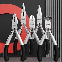 precision mini jewelry & electronics pliers set