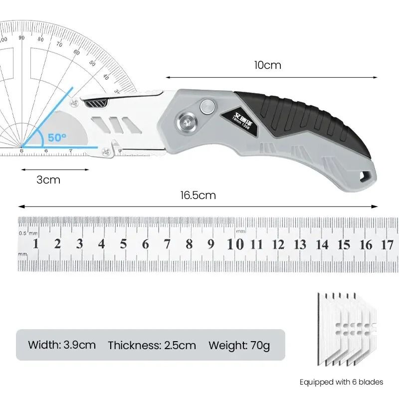 HeavyDuty Retractable Utility Knife 1