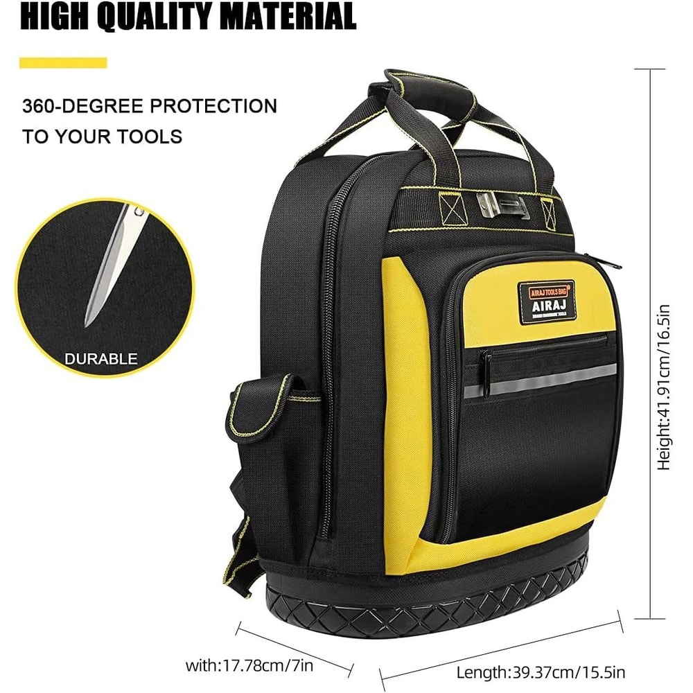 HeavyDuty Waterproof Tool Backpack 2