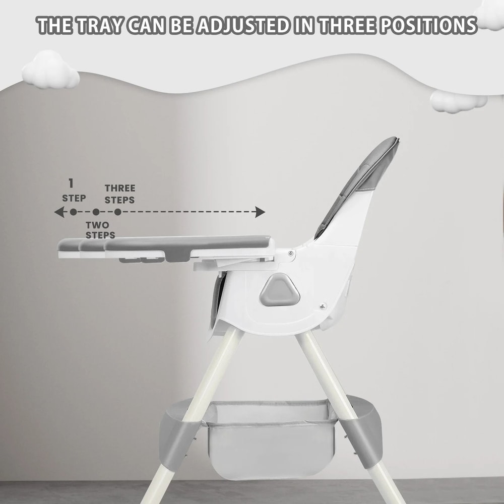 Foldable Baby High Chair E500 4