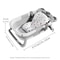 Portable Travel Collapsible Baby Bathtub 2