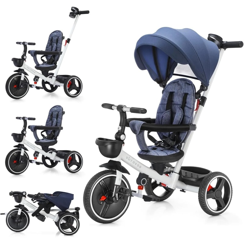 5in1 Baby Stroller Tricycle 7
