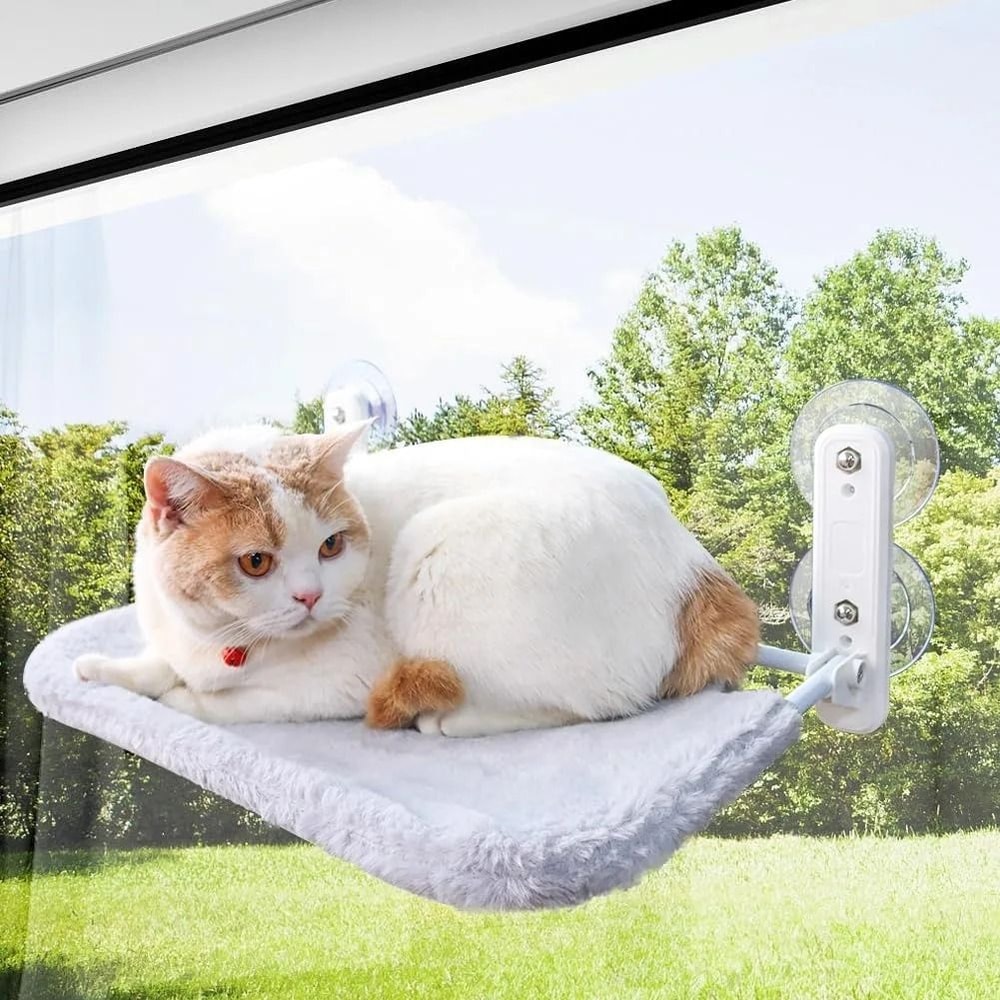 Cozy Hanging Cat Hammock 6
