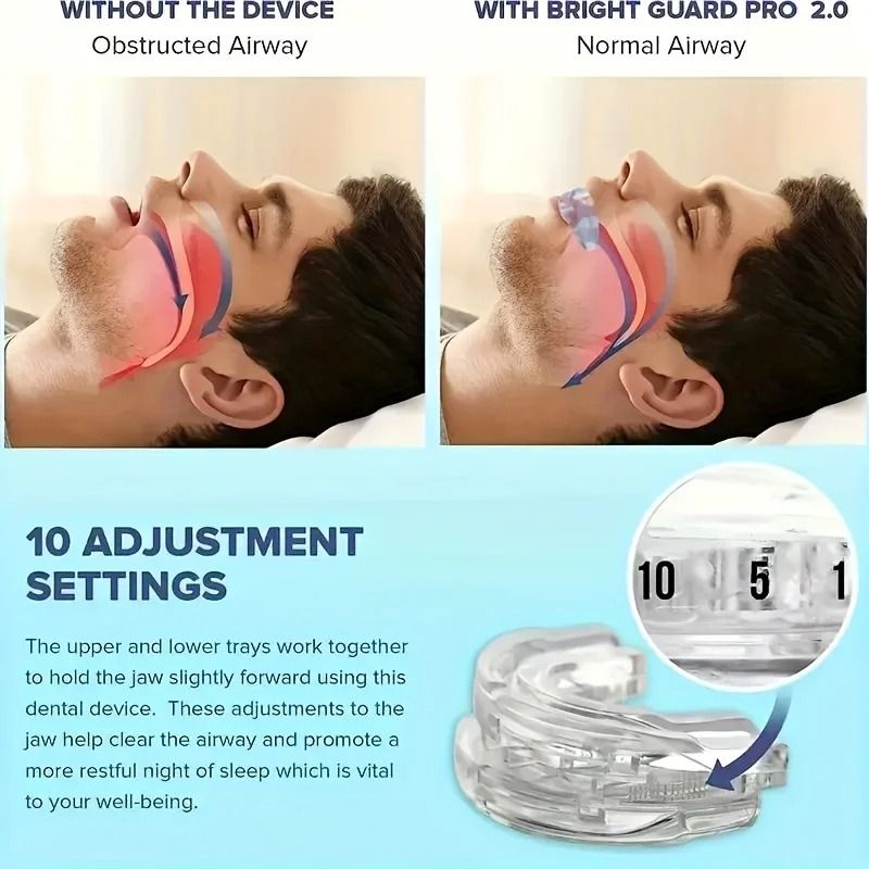 Adjustable AntiSnoring Bruxism Mouth Guard 2