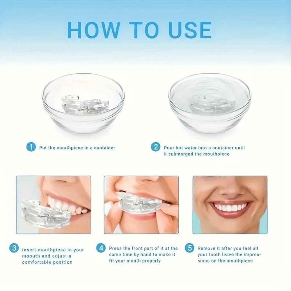 Adjustable AntiSnoring Bruxism Mouth Guard 3