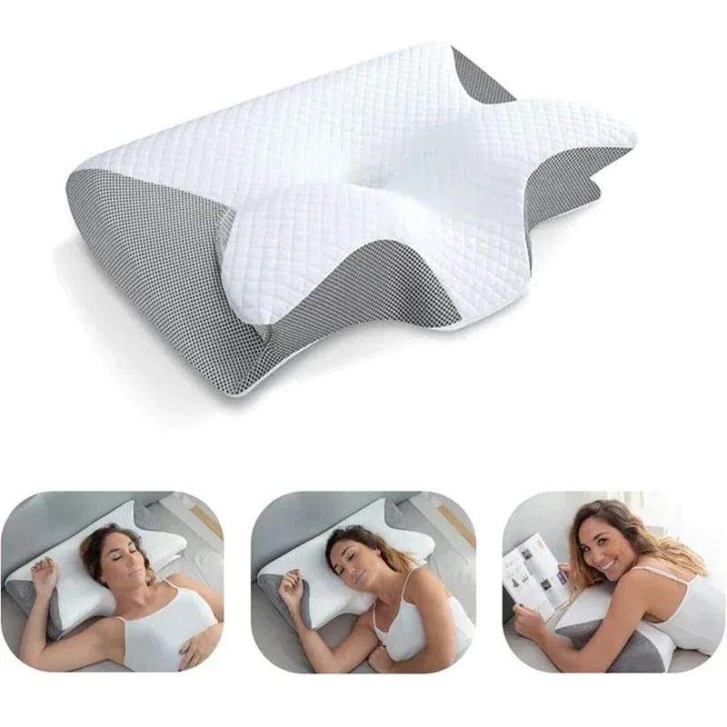 Elite 2in1 Ergonomic Memory Foam Cervical Pillow 0