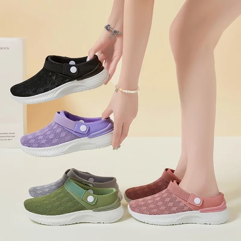 Womens Fashion Breathable Mesh SlipOn Shoes 2