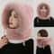 Autumn And Winter Womens Thermal Plush Hat 9