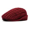 Cotton Solid Warm Newsboy Cap 8