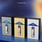 Waterproof 20Capacity Cigarette Case With Integrated Double Arc Pulse Lighter 3
