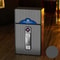 Waterproof 20Capacity Cigarette Case With Integrated Double Arc Pulse Lighter 7