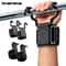 HeavyDuty Weight Lifting Hook Grips With Integrated Wrist Wraps 0