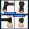 HeavyDuty Weight Lifting Hook Grips With Integrated Wrist Wraps 4