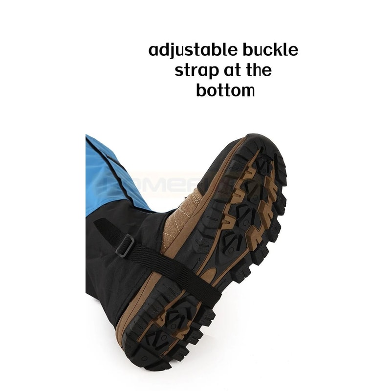 Waterproof HighTube Hiking Leg Gaiters Snow And Mud Protection 4