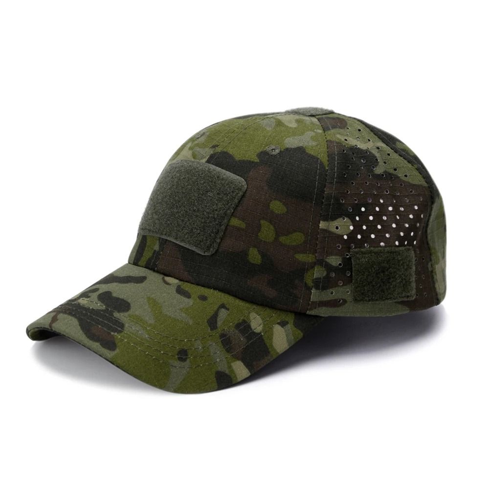 Unisex Camouflage Baseball Cap Adjustable Fashion Streetwear 10