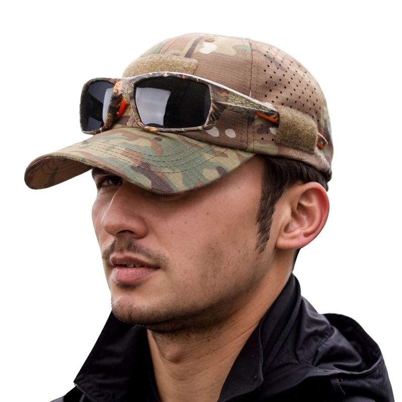 Unisex Camouflage Baseball Cap Adjustable Fashion Streetwear 2