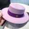 Elegant WideBrim Fedora Hat With Ribbon Band Classic Jazz Style 20