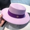 Elegant WideBrim Fedora Hat With Ribbon Band Classic Jazz Style 20