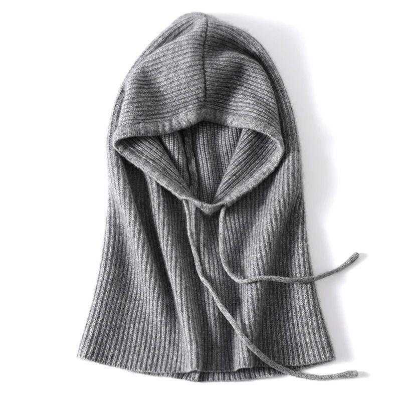 100 Pure Wool Balaclava Beanie Premium Winter Neck And Face Protection 2