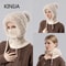 Integrated Velvet Knitted Balaclava Thermal Ear Protection And Hooded Mask 0