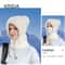 Integrated Velvet Knitted Balaclava Thermal Ear Protection And Hooded Mask 2