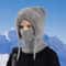 Integrated Velvet Knitted Balaclava Thermal Ear Protection And Hooded Mask 7
