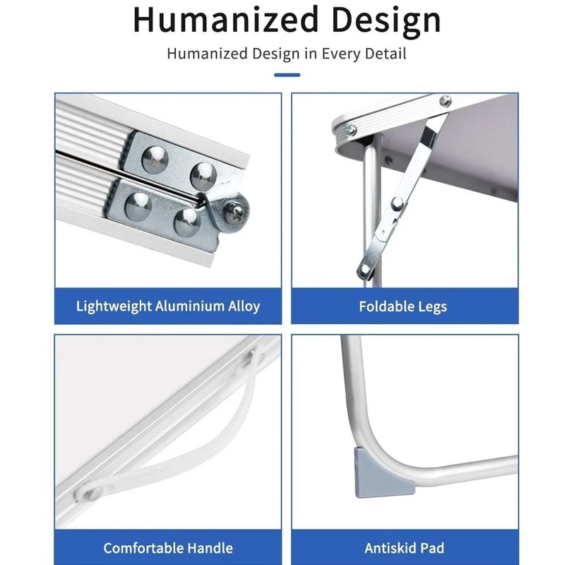 Portable Foldable Laptop Bed Desk Lightweight Study And Breakfast Table 4