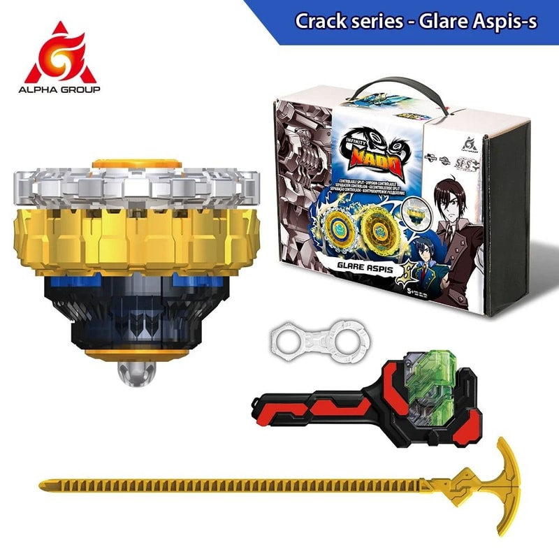 Infinity Nado 3 Crack Series 2in1 Split Metal Battle Gyroscope 7