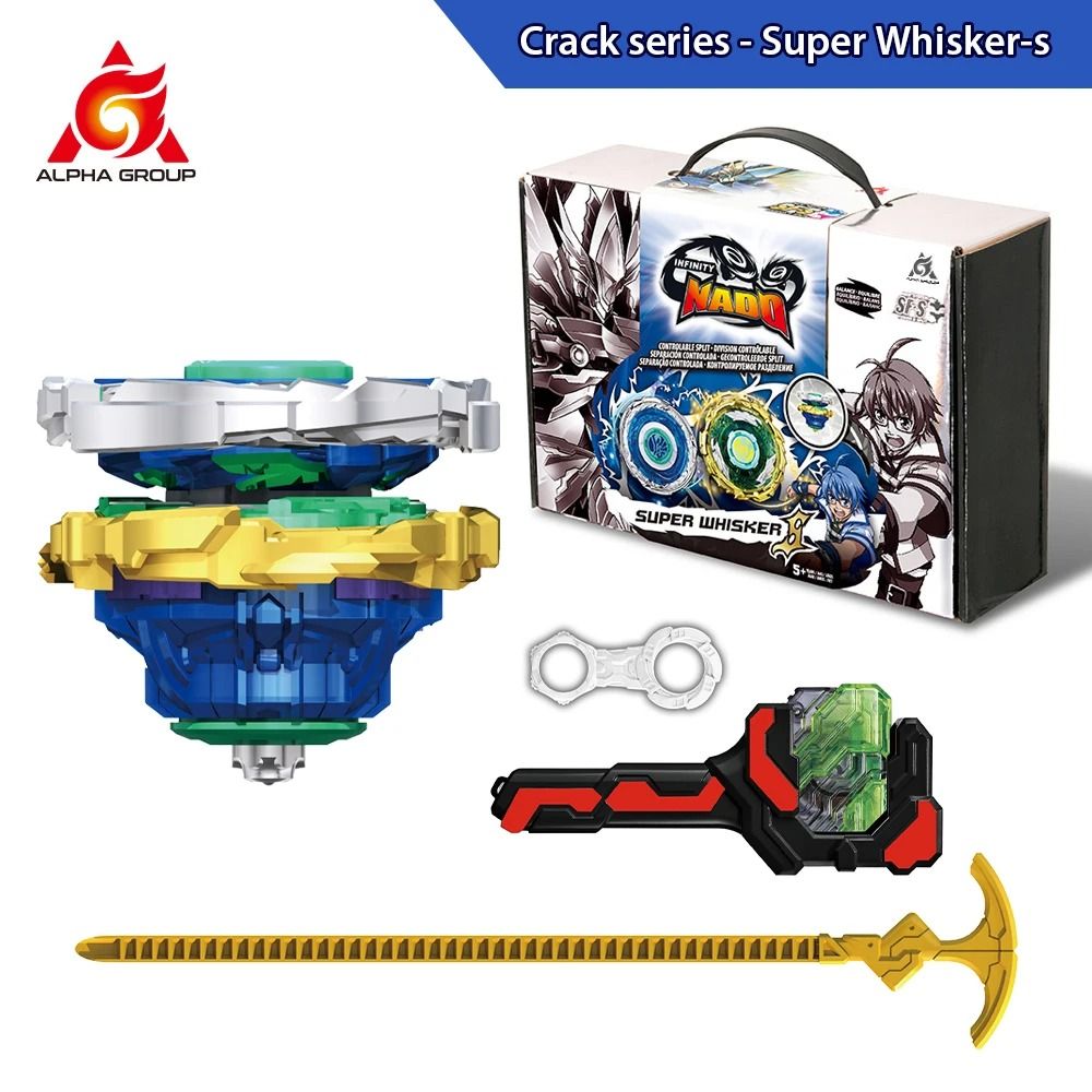 Infinity Nado 3 Crack Series 2in1 Split Metal Battle Gyroscope 8