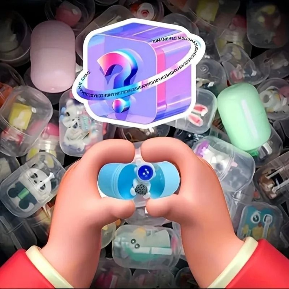 Mini Claw Machine And Capsule Toy Interactive Surprise Egg Dispenser 3