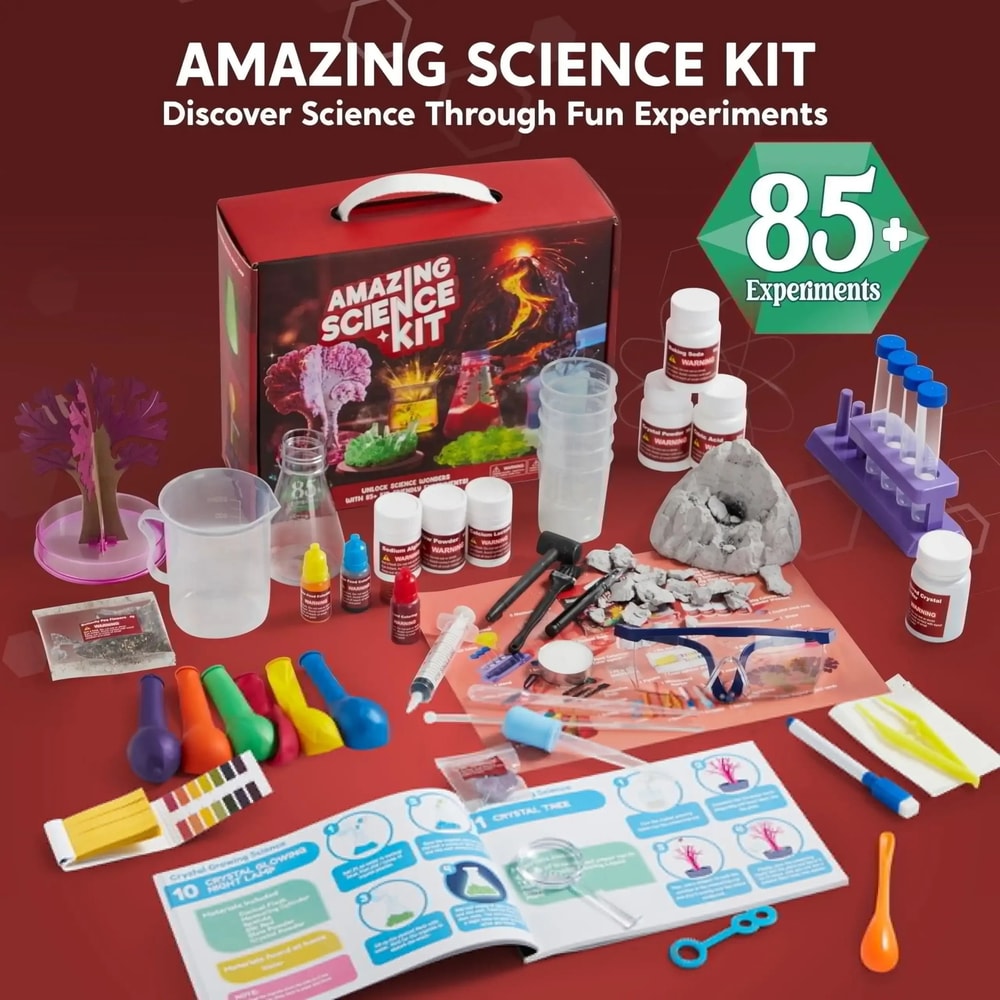 85 STEM Science Kit Comprehensive Educational Experiment Set 1