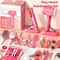 Girls Beauty Salon And Makeup Simulation Set Ultimate Fashion Styling Playset 2