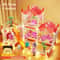 3D DIY Dream Princess Castle Childrens Musical Assembly Villa 9