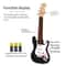 17Inch Kids Electric Guitar Toy Interactive Musical Instrument With LED Lights 5