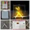 Luminous Acrylic LED Drawing Board Transparent Magic Note Board 8
