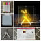 Luminous Acrylic LED Drawing Board Transparent Magic Note Board 8