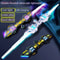 DoubleHeaded Retractable RGB Lightsaber 7Color SoundEffect Battle Sword 1