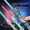 DoubleHeaded Retractable RGB Lightsaber 7Color SoundEffect Battle Sword 2