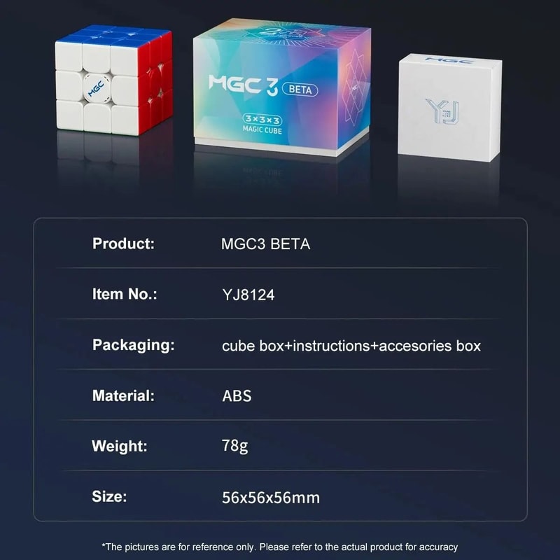 Professional 3x3x3 Magnetic Speed Cube Advanced Maglev Ball Core Edition 6