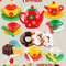 Girls Afternoon Tea And Dessert Set Interactive Playhouse Kitchen Toy 1