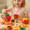 Girls Afternoon Tea And Dessert Set Interactive Playhouse Kitchen Toy 2