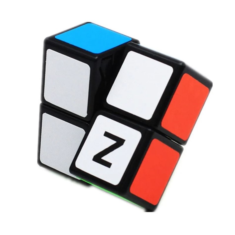 ZCube 1x2x2 Speed Magic Cube Compact Pocket Puzzle Educational Toy 0