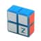 ZCube 1x2x2 Speed Magic Cube Compact Pocket Puzzle Educational Toy 9