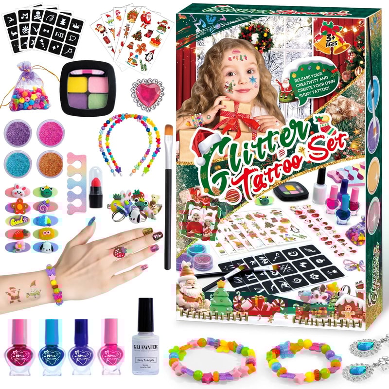Christmas DIY Makeup And Jewelry Boutique AllinOne Creative Beauty Set 0