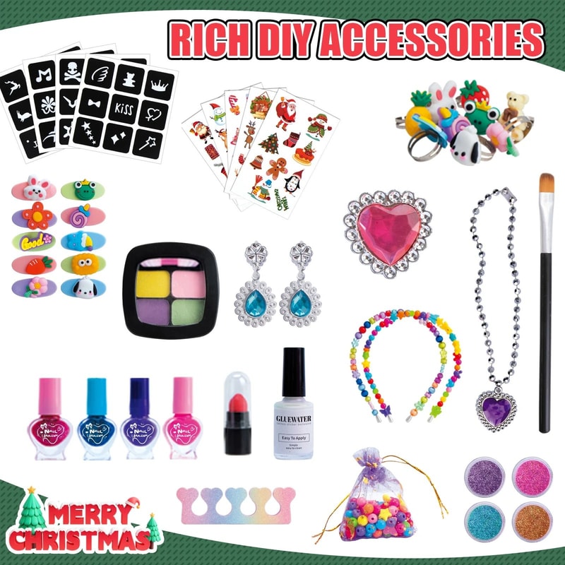 Christmas DIY Makeup And Jewelry Boutique AllinOne Creative Beauty Set 5