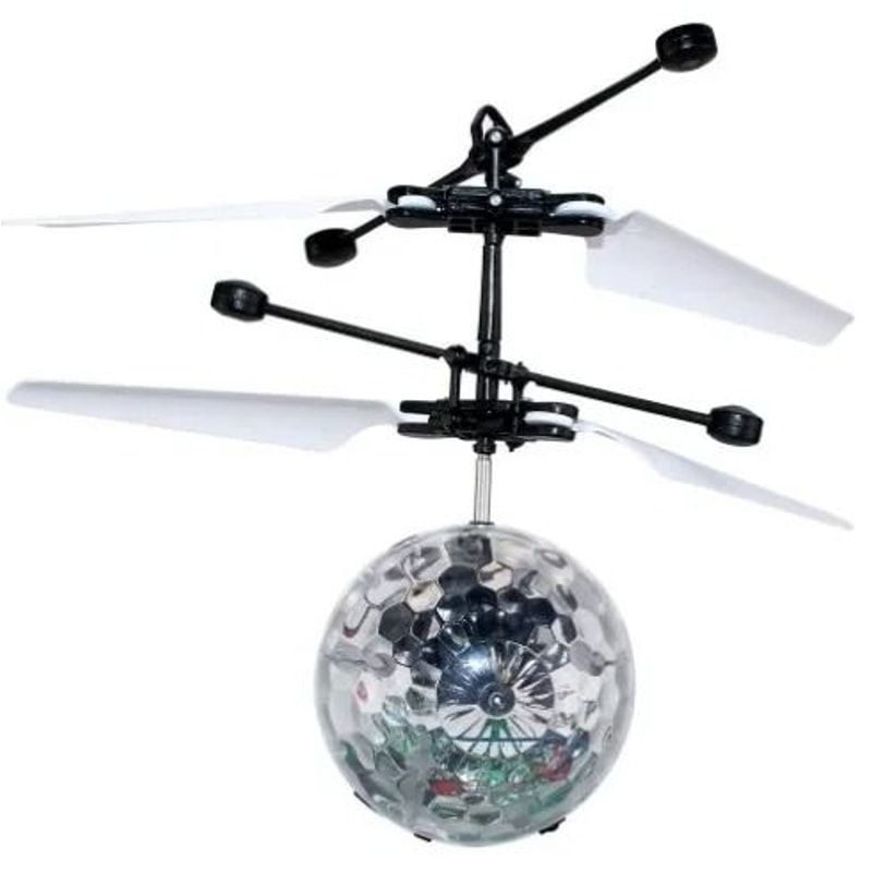 Luminous Floating Crystal Ball Infrared Sensing Gesture Control Flying Toy 6